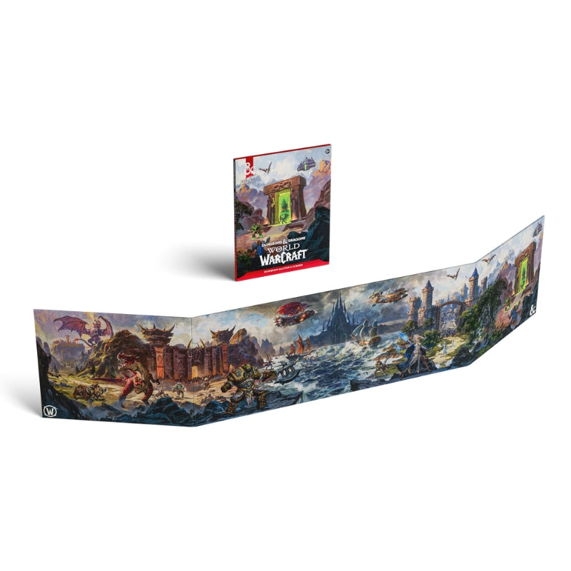 D&D Dungeons & Dragons World of Warcraft Dungeons Masters Screen