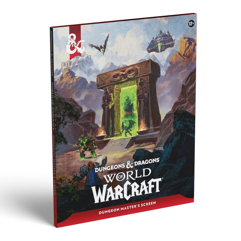 D&D Dungeons & Dragons World of Warcraft Dungeons Masters Screen