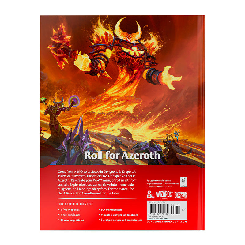 D&D Dungeons & Dragons World of Warcraft