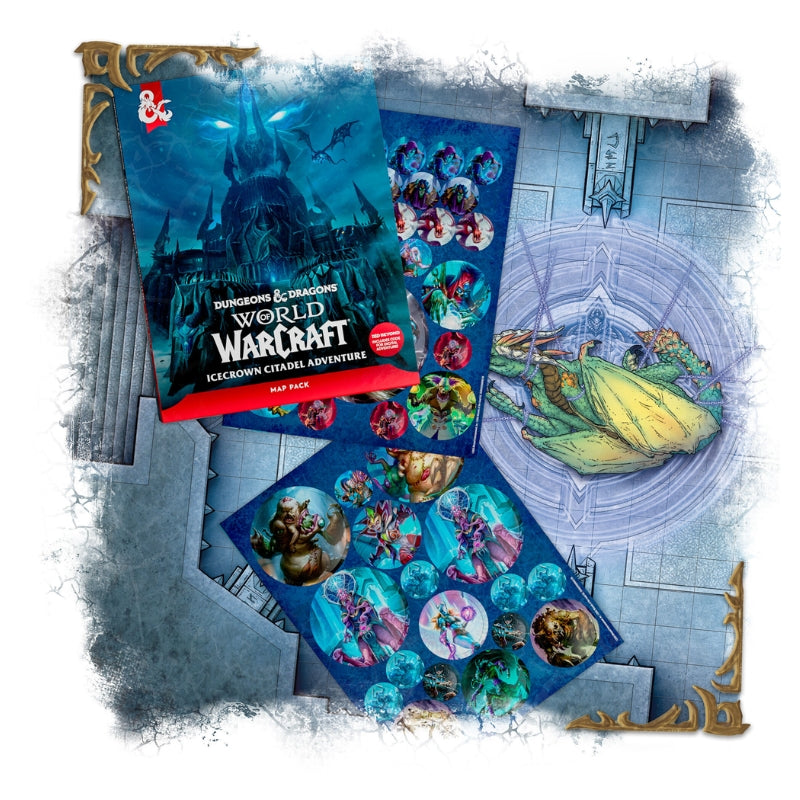D&D Dungeons & Dragons World of Warcraft Map Pack