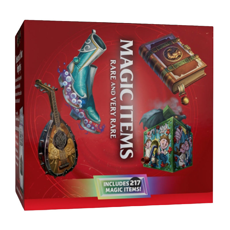 D&D Magic Items Rare and Very Rare Reference Cards