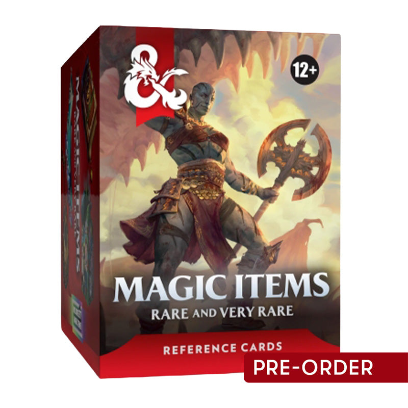 D&D Magic Items Rare and Very Rare Reference Cards