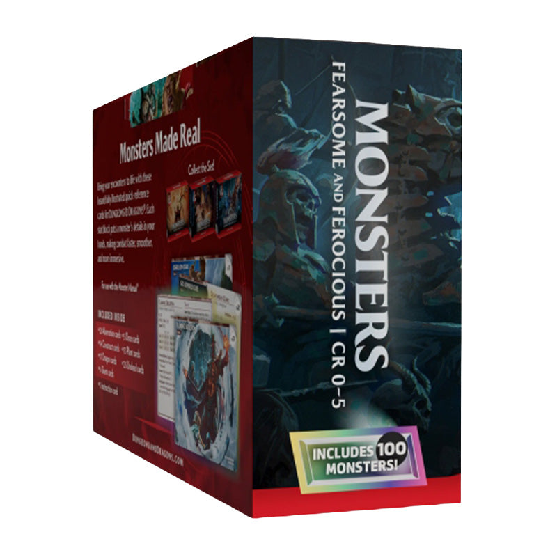 D&D Monsters Fearsome and Ferocious Reference Cards