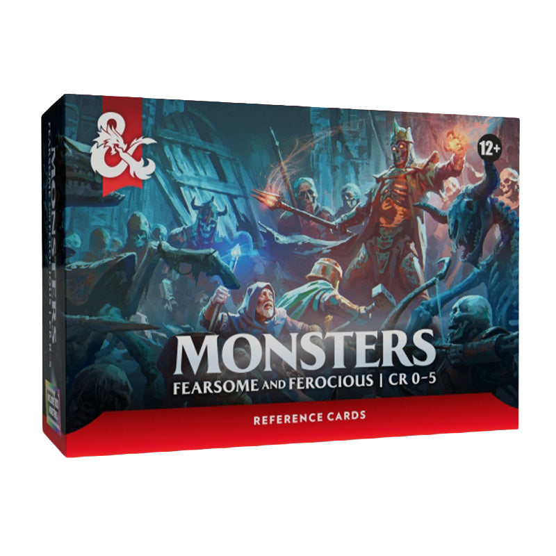 D&D Monsters Fearsome and Ferocious Reference Cards