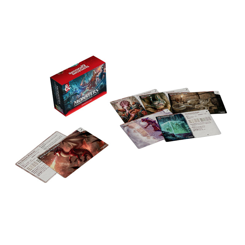 D&D Monsters Fearsome and Ferocious Reference Cards