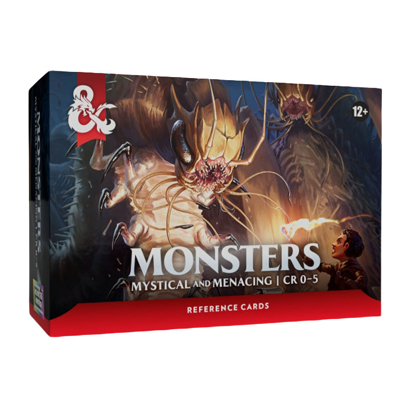 D&D Monsters Mystical and Menacing Reference Cards