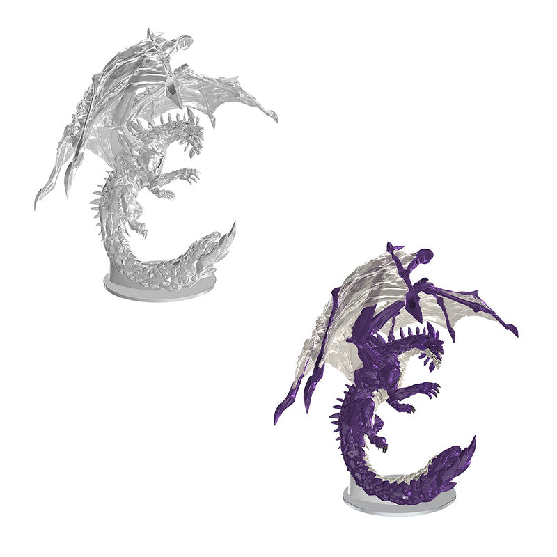 D&D Nolzur's Marvelous Miniatures Adult Amethyst Dragon