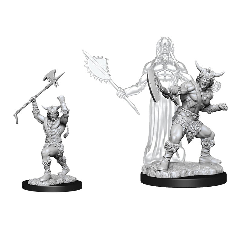 D&D Nolzurs Marvelous Unpainted Miniatures Male Human Barbarian