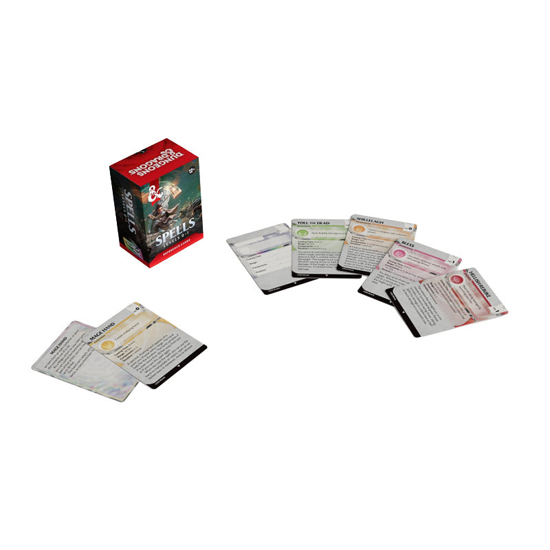 D&D Spells Levels 0-1 Reference Cards