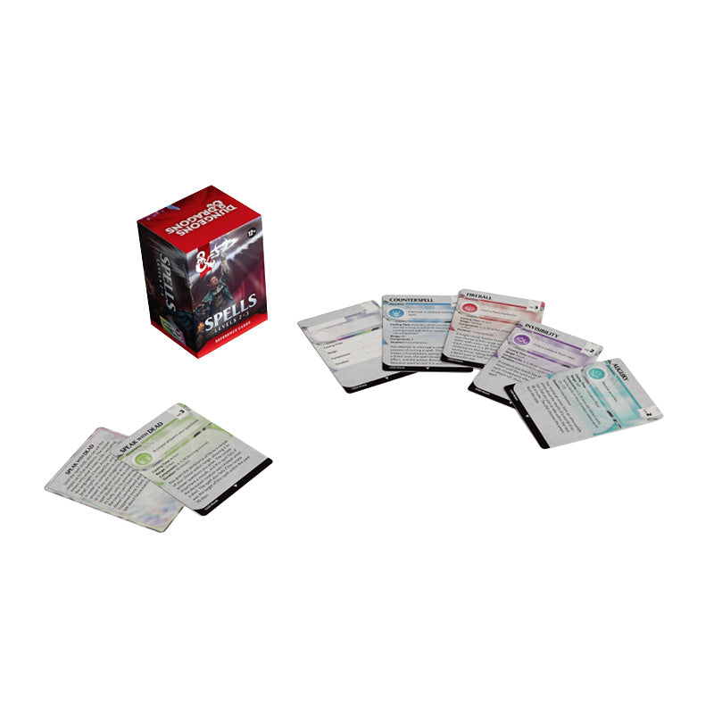D&D Spells Levels 2-3 Reference Cards