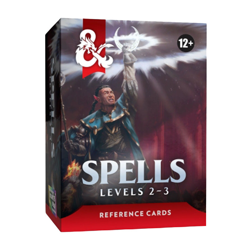 D&D Spells Levels 2-3 Reference Cards