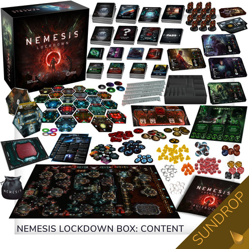 Nemesis & Nemesis Lockdown Gameplay All In Kickstarter Edition Sundrop