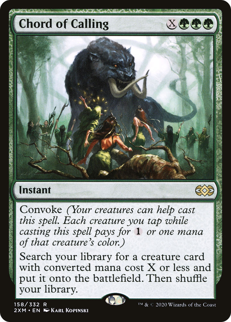 Chord of Calling (2XM-158) - Double Masters - Magic The Gathering