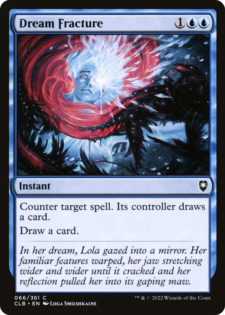 Dream Fracture (CLB-066) - Commander Legends: Battle for Baldur's Gate - Magic The Gathering