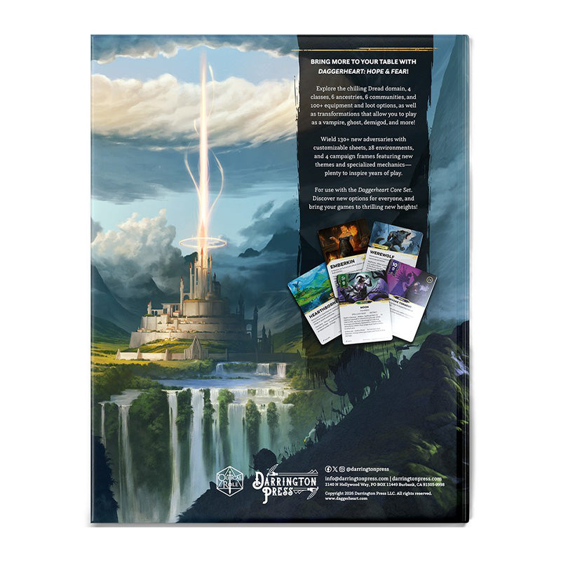 Daggerheart RPG Hope & Fear Expansion