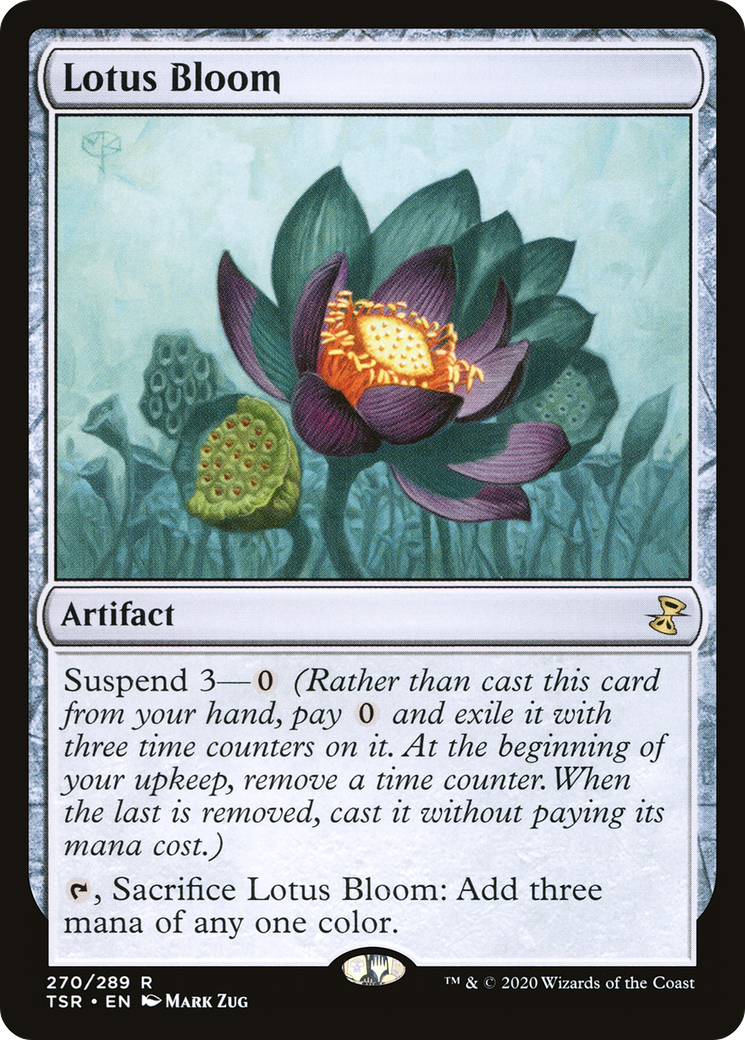 FOIL Lotus Bloom (TSR-270) - Time Spiral Remastered - Magic The Gathering