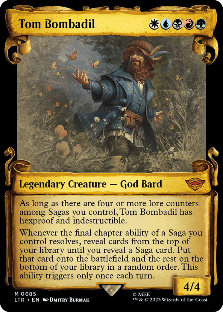 Tom Bombadil (Showcase Scrolls) (LTR-685) - The Lord of the Rings: Tales of Middle-earth - Magic The Gathering