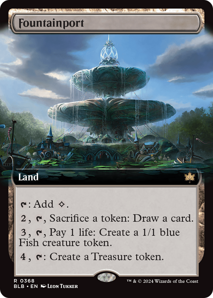 Fountainport (BLB-368) - Bloomburrow - Magic The Gathering