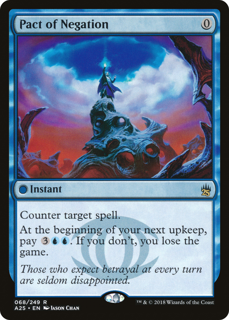 FOIL Pact of Negation (A25-068) - Masters 25 - Magic The Gathering