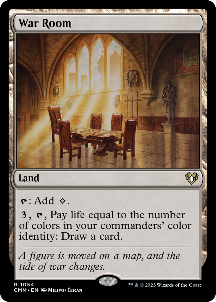 War Room (CMM-1054) - Commander Masters - Magic The Gathering