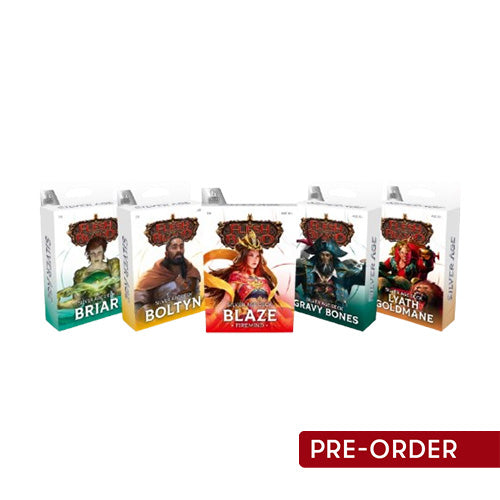 Flesh and Blood Silver Age Chapter 3 Decks (Set of 5)