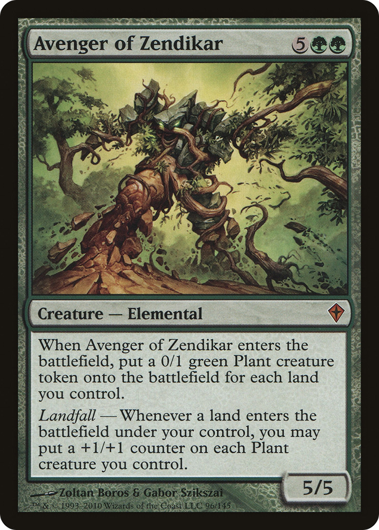 Avenger of Zendikar (WWK-096) - Worldwake - Magic The Gathering