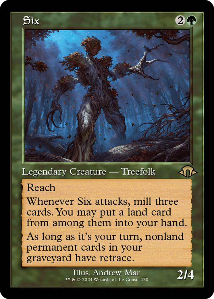 FOIL Six (Retro Frame) (MH3-430) - Modern Horizons 3 - Magic The Gathering