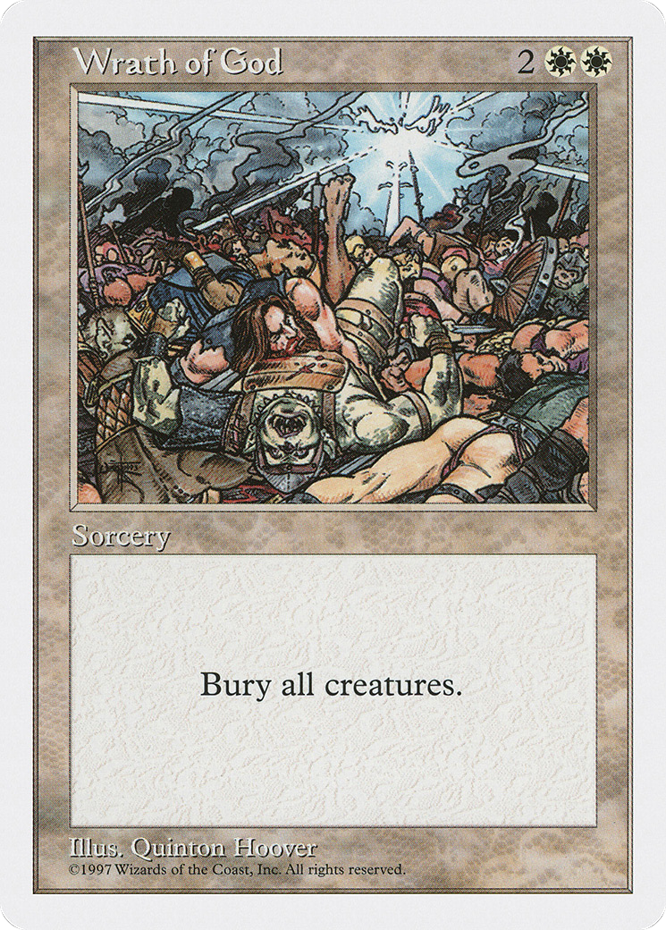 Wrath of God (5ED-069) - Fifth Edition - Magic The Gathering