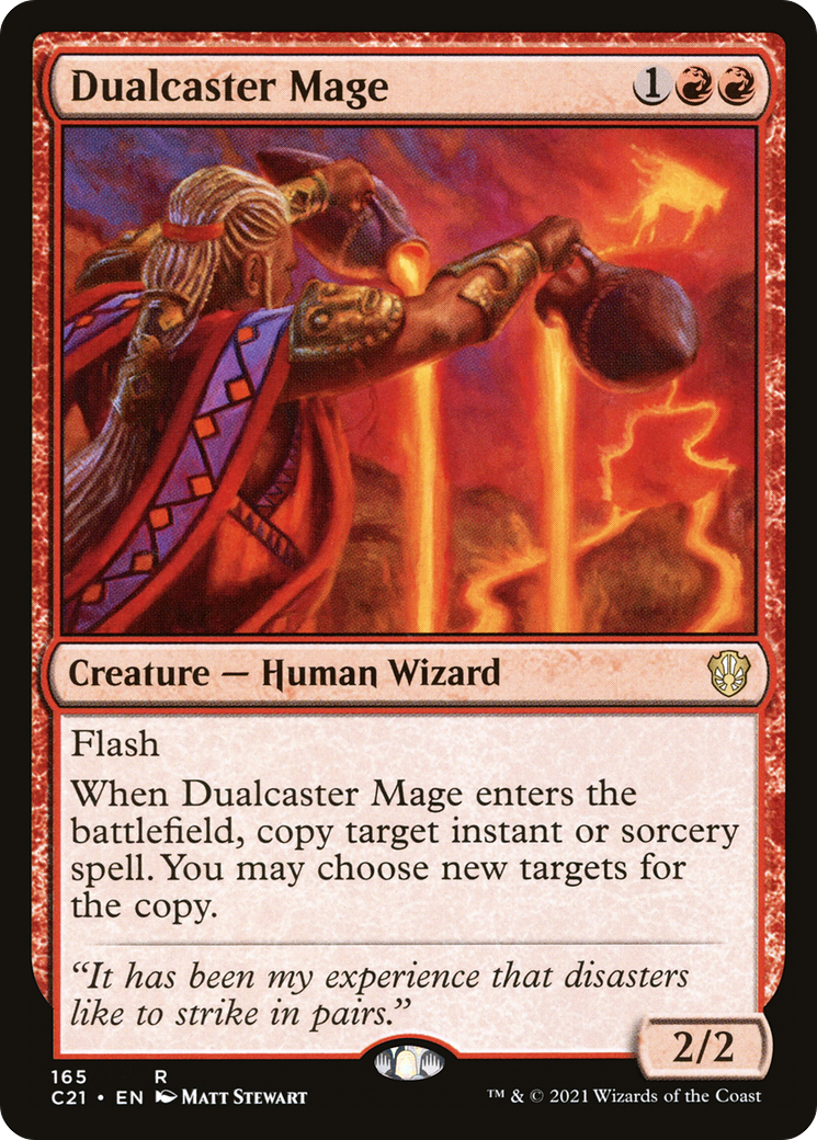 Dualcaster Mage (C21-165) - Commander 2021 - Magic The Gathering