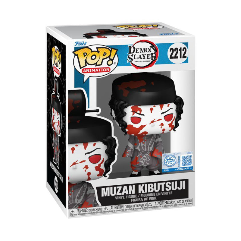 Demon Slayer - Muzan (Black & White Battle Damaged) Pop! Vinyl