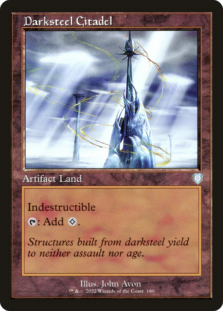 Darksteel Citadel (Retro Frame) (BRC-180) - The Brothers' War Commander - Magic The Gathering