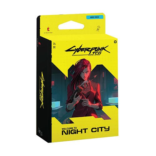 Cyberpunk TCG Welcome to Night City The Heist Starter Deck