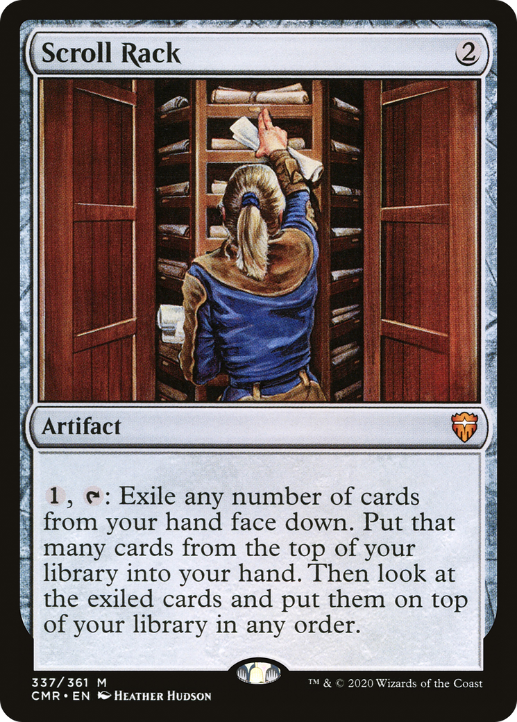 FOIL Scroll Rack (CMR-337) - Commander Legends - Magic The Gathering