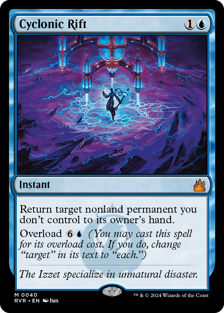 Cyclonic Rift (RVR-040) - Ravnica Remastered - Magic The Gathering