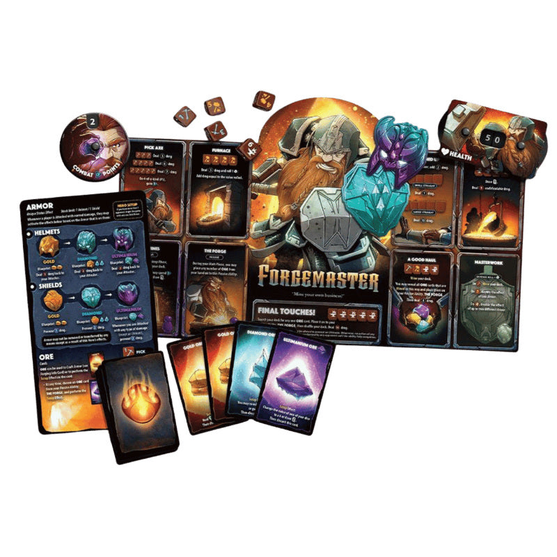 Dice Throne Forgemaster Single Hero