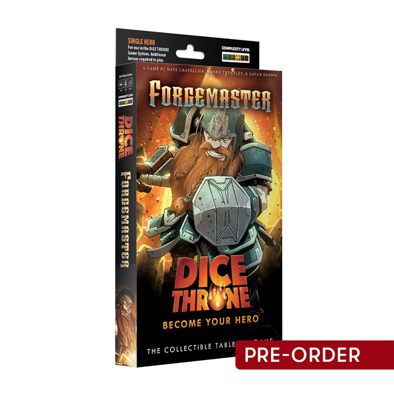 Dice Throne Forgemaster Single Hero