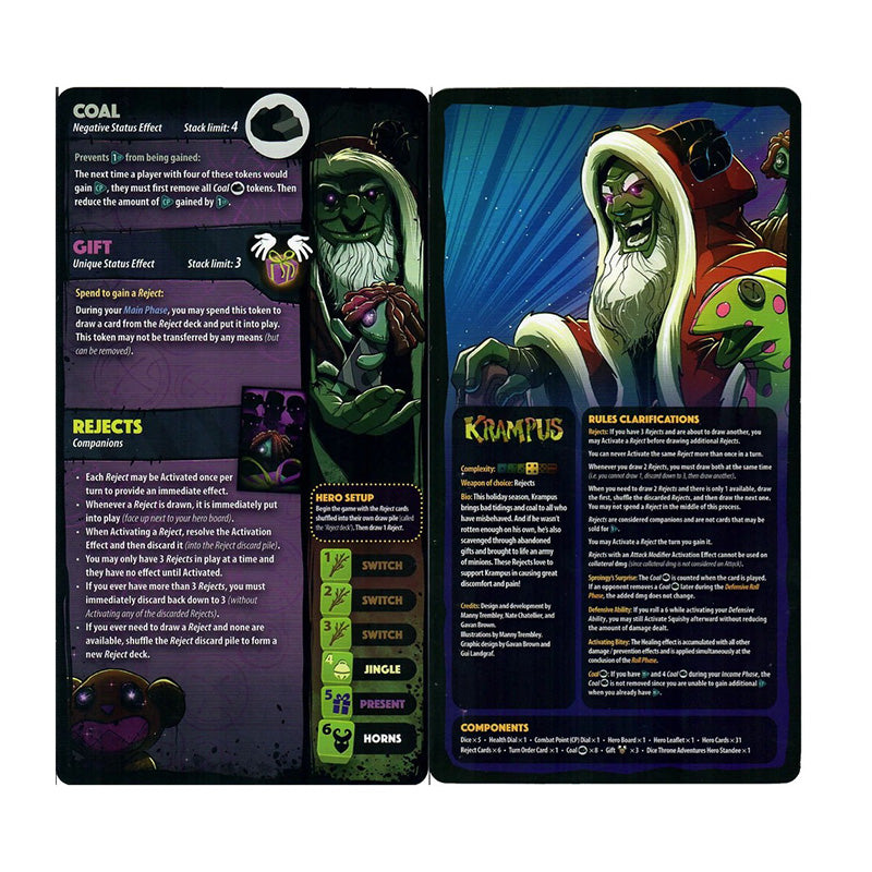 Dice Throne Krampus Single Hero