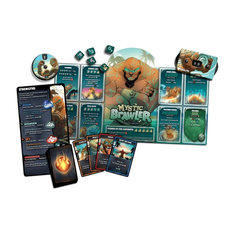 Dice Throne Mystic Brawler Single Hero