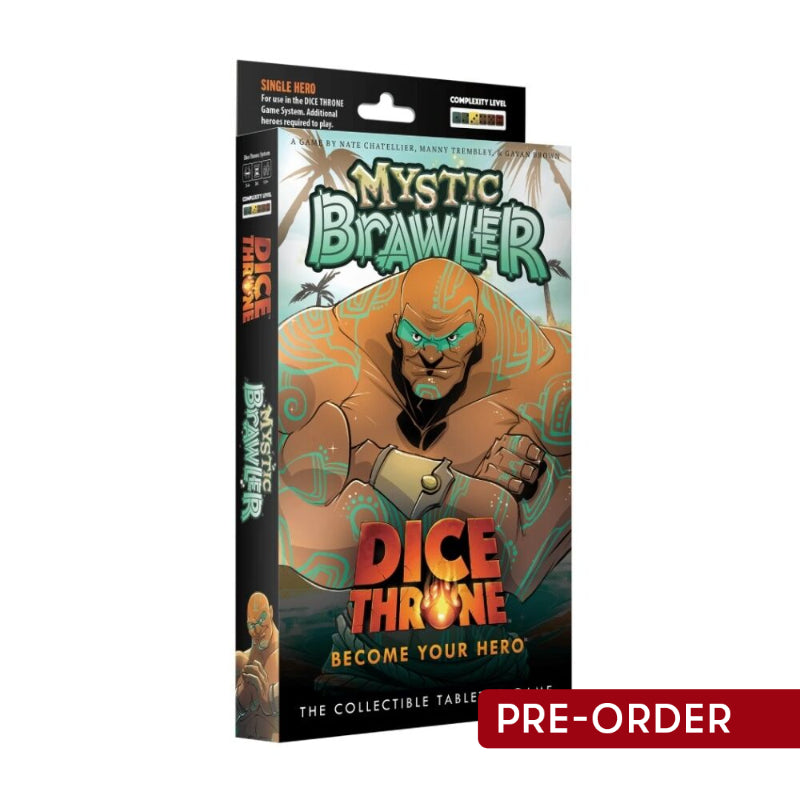 Dice Throne Mystic Brawler Single Hero