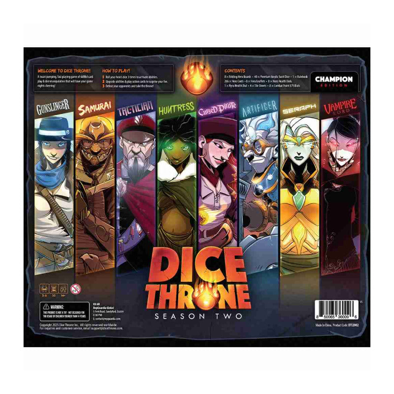 Dice Throne Season Two Battle Chest