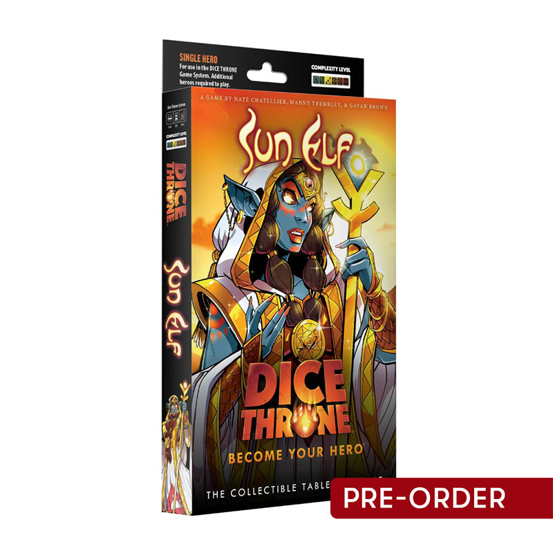 Dice Throne Sun Elf Single Hero