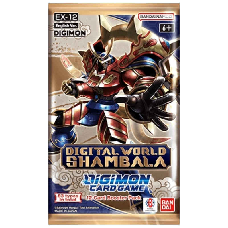 Digimon Card Game Digital World Shambala EX-12 Booster Box