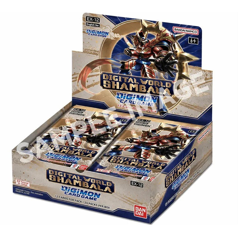 Digimon Card Game Digital World Shambala EX-12 Booster Box