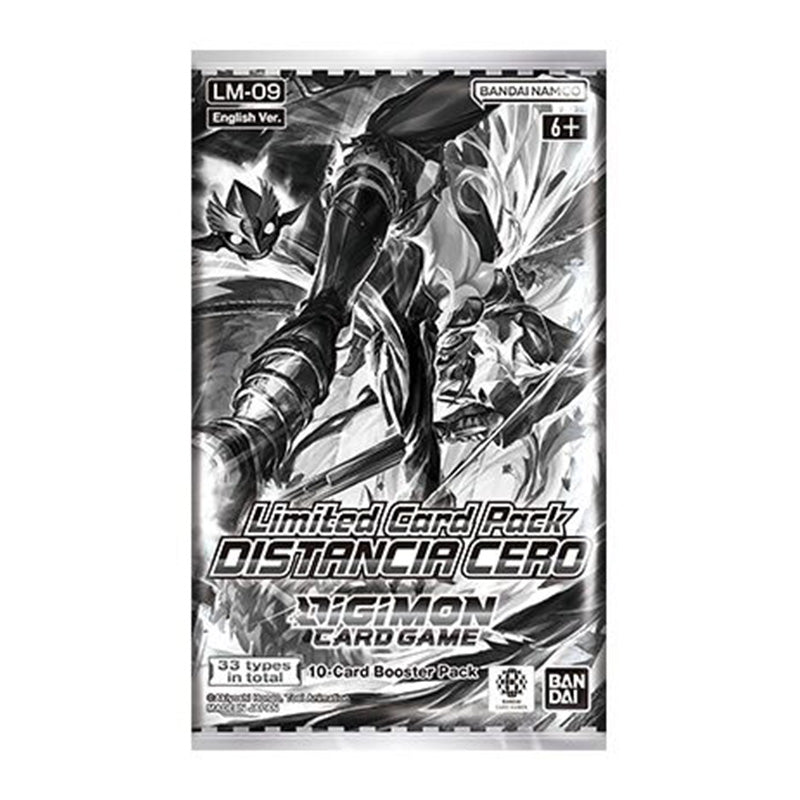 Digimon Card Game Distancia Cero LM-09 Limited Card Pack Booster Box