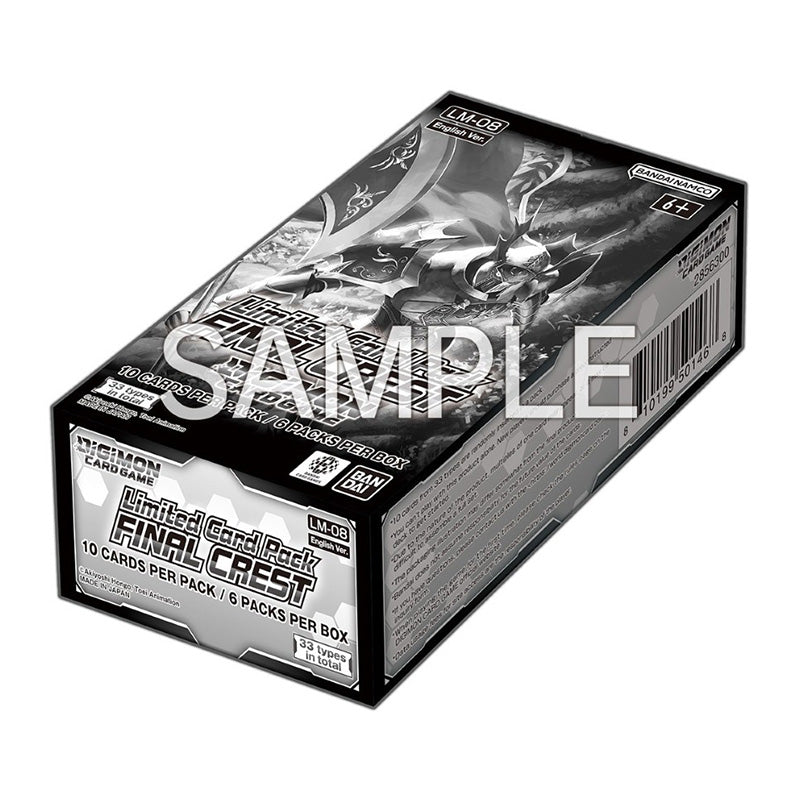 Digimon Card Game Final Crest LM08 Limited Card Pack Booster Box