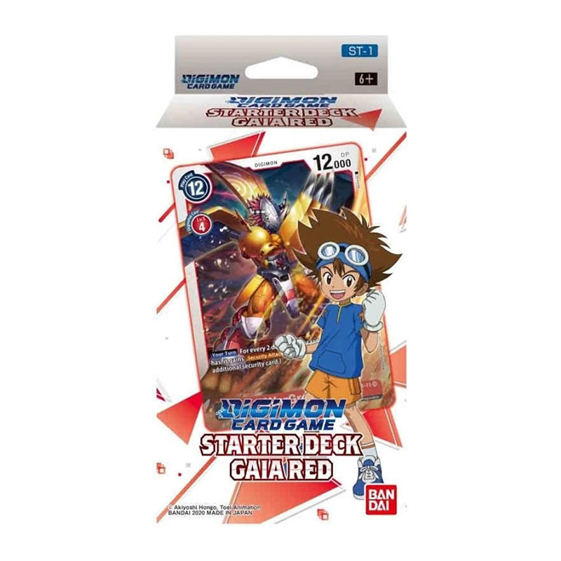 Digimon Card Game Gaia Red ST01 Starter Deck