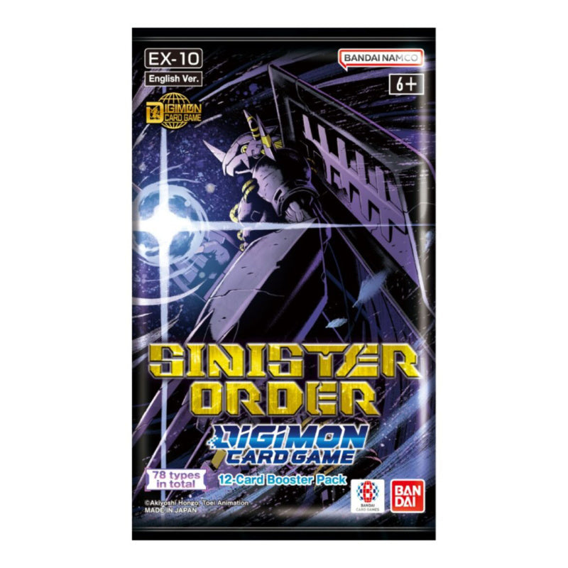 Digimon Card Game Sinister Order EX-10 Booster Box