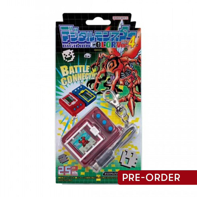 DIGIMON - COLOUR ORIGINAL VER. 4 - CLEAR RED