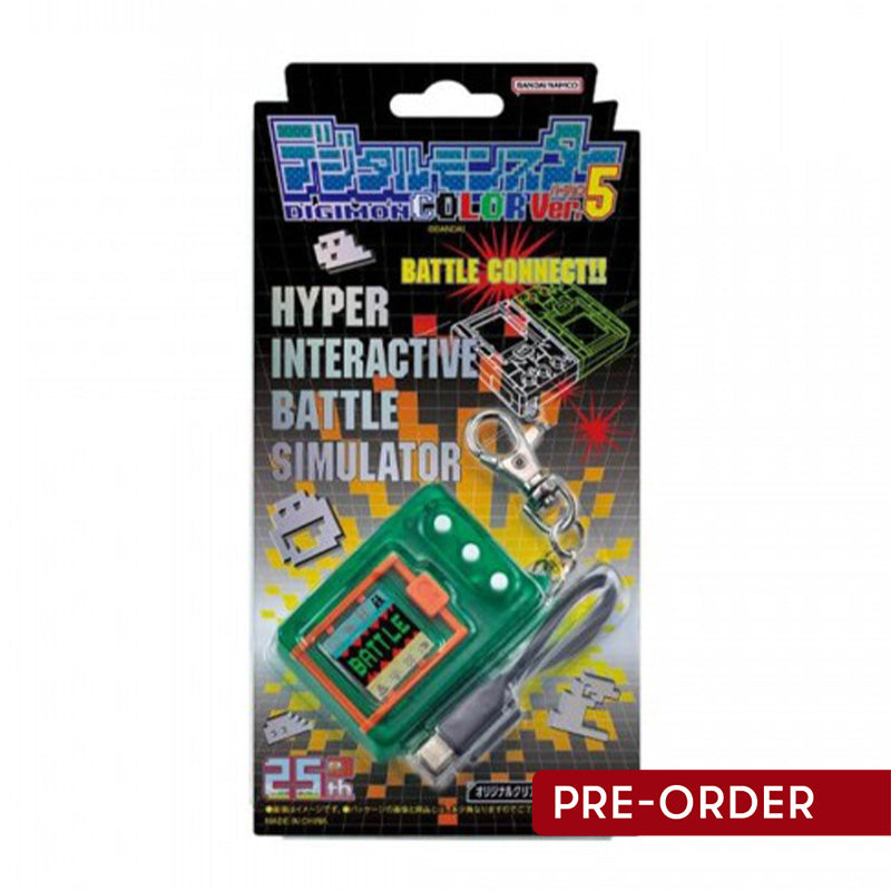 DIGIMON - COLOUR ORIGINAL VER. 5 - CLEAR GREEN