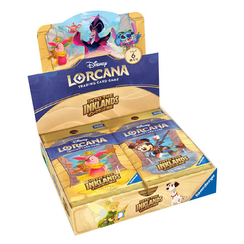 Disney Lorcana TCG Into The Inklands Booster Box Japanese